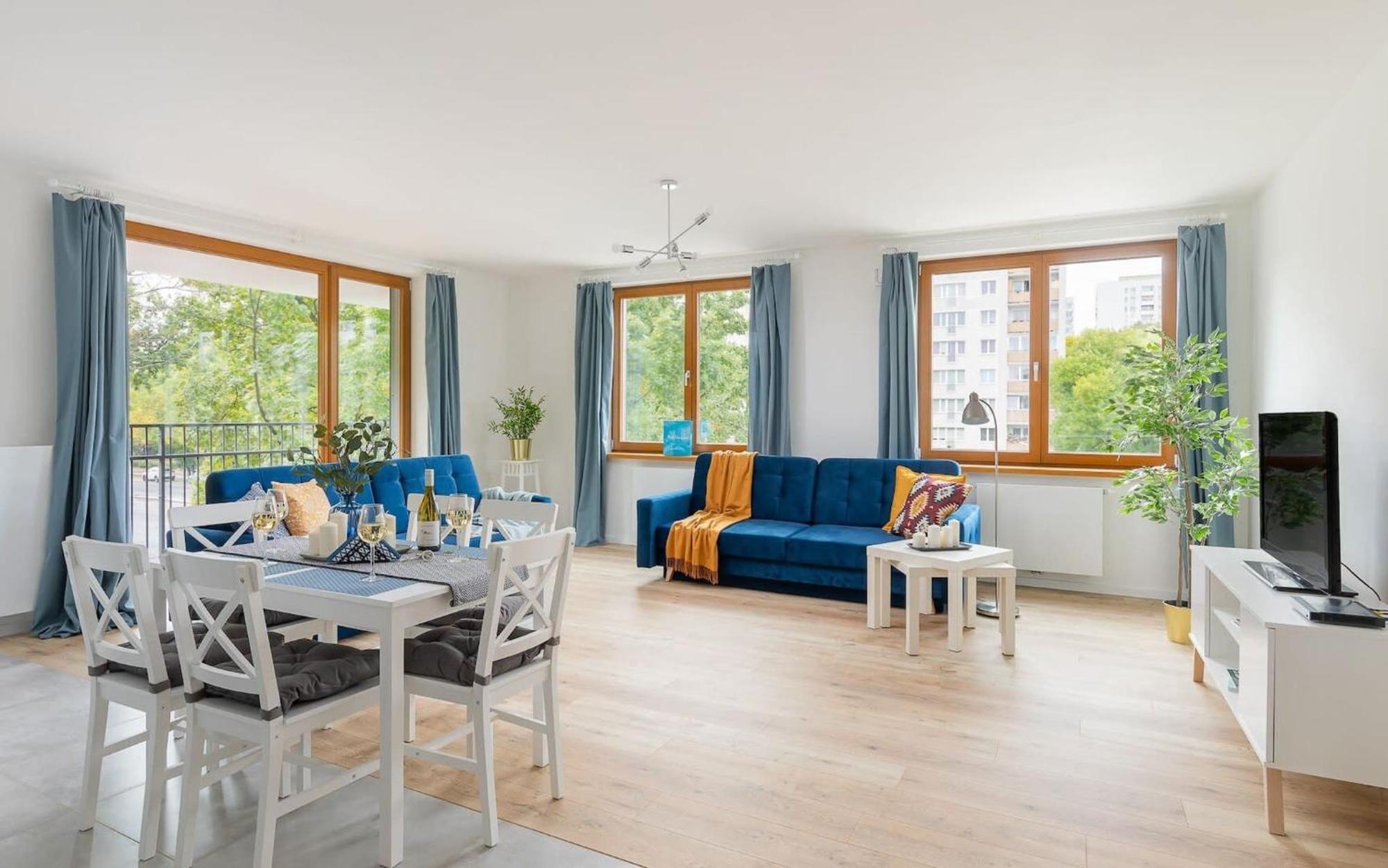 Pulawska 221 - Colorful Apartment With Balcony By Noclegi Renters Warszawa Eksteriør billede